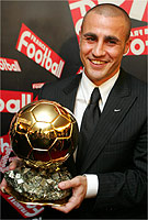 Cannavaro Pallone d'Oro 2006
